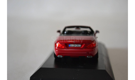 Mercedes Benz SL500 2012 Red, масштабная модель, Norev, scale43, Mercedes-Benz