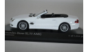 Mercedes-Benz SL55 AMG R230 WHITE, масштабная модель, Minichamps, scale43