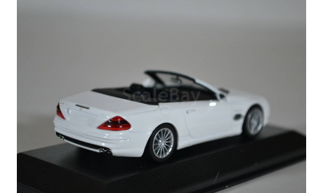 Mercedes-Benz SL55 AMG R230 WHITE, масштабная модель, Minichamps, 1:43, 1/43