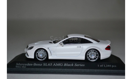 Mercedes Benz SL65 AMG (R230) (038222), масштабная модель, Minichamps, scale43, Mercedes-Benz