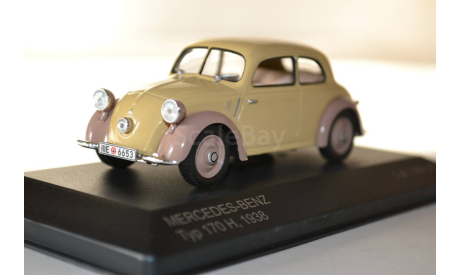 Mercedes Benz  Typ 170 H  1938 (6653), масштабная модель, 1:43, 1/43, WhiteBox, Mercedes-Benz