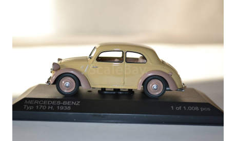 Mercedes Benz  Typ 170 H  1938 (6653), масштабная модель, 1:43, 1/43, WhiteBox, Mercedes-Benz