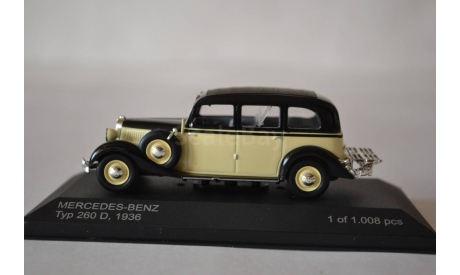 Mercedes Benz Typ 260D  1936(B.Br.), масштабная модель, WhiteBox, Mercedes-Benz, scale43