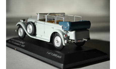 Mercedes Benz Typ 770  Cabriolet F 1930 (Bl.), масштабная модель, scale43, WhiteBox, Mercedes-Benz