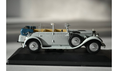 Mercedes Benz Typ 770  Cabriolet F 1930 (Bl.), масштабная модель, scale43, WhiteBox, Mercedes-Benz