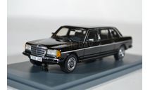 Mercedes-Benz V123 Lang Limousine 1978 Black, масштабная модель, Neo Scale Models, 1:43, 1/43