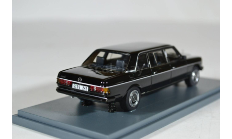 Mercedes-Benz V123 Lang Limousine 1978 Black, масштабная модель, Neo Scale Models, 1:43, 1/43