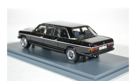 Mercedes-Benz V123 Lang Limousine 1978 Black, масштабная модель, Neo Scale Models, 1:43, 1/43
