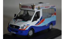 Mercedes Ice Cream Van Dimachio (002), масштабная модель, Oxford, scale43, Mercedes-Benz