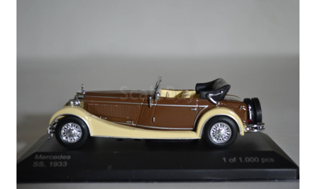 Mercedes  SS 1933 (br.bg), масштабная модель, WhiteBox, Mercedes-Benz, scale43
