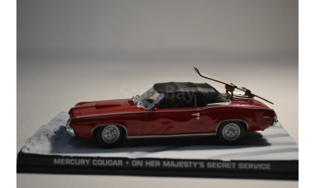 Mercury Cougar (007 One her majesty_s secret service  ), сборная модель автомобиля, Ge Fabbri, 1:43, 1/43