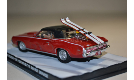 Mercury Cougar (007 One her majesty_s secret service  ), сборная модель автомобиля, Ge Fabbri, 1:43, 1/43