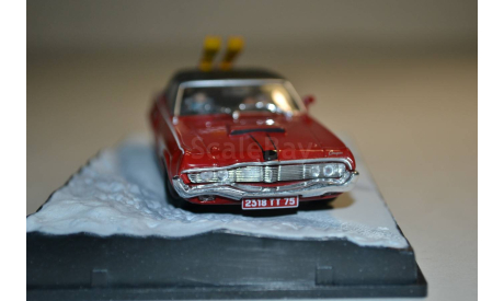 Mercury Cougar (007 One her majesty_s secret service  ), сборная модель автомобиля, Ge Fabbri, 1:43, 1/43
