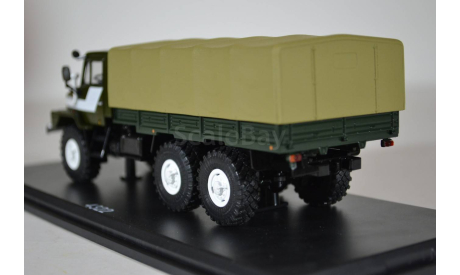 Миасский грузовик 43223 бортовой с тентом, масштабная модель, УРАЛ, Start Scale Models (SSM), 1:43, 1/43
