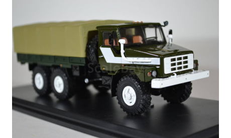 Миасский грузовик 43223 бортовой с тентом, масштабная модель, УРАЛ, Start Scale Models (SSM), 1:43, 1/43