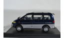 MITSUBISHI DELICA SPACE GEAR (SUPER EXCEED 1994 BLUE, масштабная модель, Hi-Story, scale43