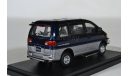 MITSUBISHI DELICA SPACE GEAR (SUPER EXCEED 1994 BLUE, масштабная модель, Hi-Story, scale43