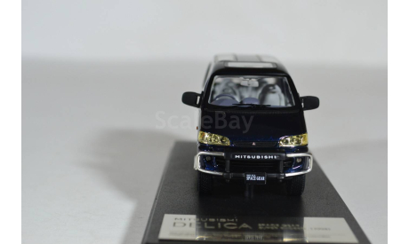 MITSUBISHI DELICA SPACE GEAR (SUPER EXCEED 1994 BLUE, масштабная модель, Hi-Story, scale43