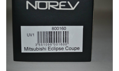 Mitsubishi Eclipse Coupe (160), сборная модель автомобиля, Norev, scale43