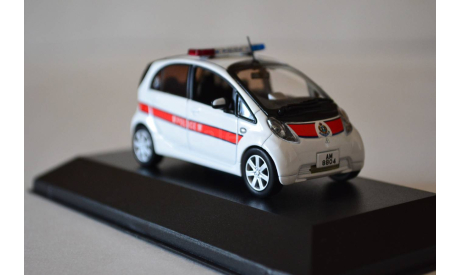 Mitsubishi i-MIEV Hong Kong Police Car, масштабная модель, J-Collection, scale43
