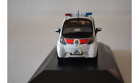 Mitsubishi i-MIEV Hong Kong Police Car, масштабная модель, J-Collection, scale43