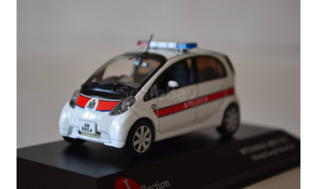 Mitsubishi i-MIEV Hong Kong Police Car, масштабная модель, J-Collection, scale43
