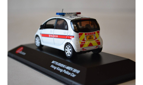 Mitsubishi i-MIEV Hong Kong Police Car, масштабная модель, J-Collection, scale43