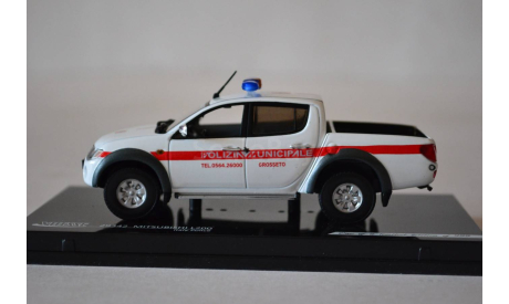 Mitsubishi L200 Italy Police, масштабная модель, Vitesse, scale43
