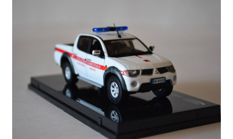 Mitsubishi L200 Italy Police, масштабная модель, Vitesse, scale43