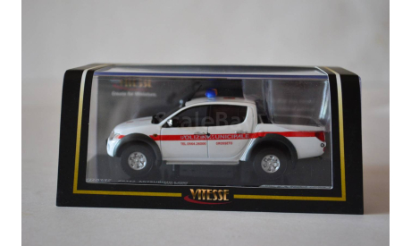 Mitsubishi L200 Italy Police, масштабная модель, Vitesse, scale43