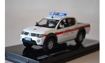 Mitsubishi L200 Italy Police, масштабная модель, Vitesse, scale43