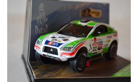 Mitsubishi Lancer #322  2010 Dakar R, масштабная модель, Vitesse, scale43