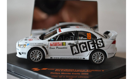 Mitsubishi Lancer EVO X #19 R. Mn.Cr. 2009 (43423), масштабная модель, Vitesse, scale43