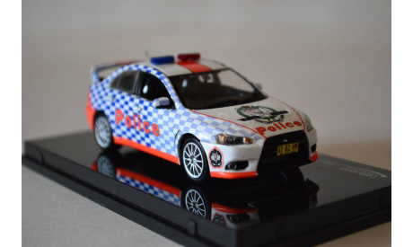 Mitsubishi Lancer Evolution X  Australia Police, масштабная модель, Vitesse, scale43
