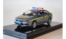 Mitsubishi Lancer Evolution X  Ukraine Police, масштабная модель, Vitesse, scale43