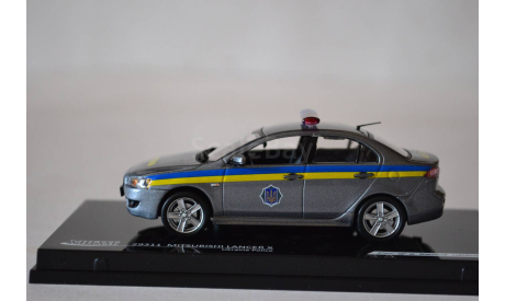 Mitsubishi Lancer Evolution X  Ukraine Police, масштабная модель, Vitesse, scale43