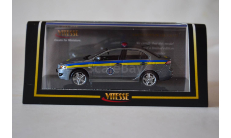 Mitsubishi Lancer Evolution X  Ukraine Police, масштабная модель, Vitesse, scale43