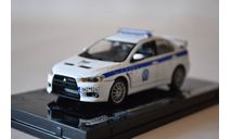 _Mitsubishi Lancer Evolution X Greece Police (29316), масштабная модель, Vitesse, 1:43, 1/43