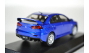 Mitsubishi Lancer Evolution X GSR, масштабная модель, Kyosho, 1:43, 1/43