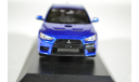 Mitsubishi Lancer Evolution X GSR, масштабная модель, Kyosho, 1:43, 1/43