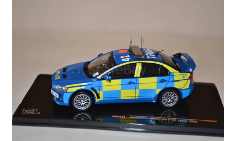 Mitsubishi Lancer EVOX UK Police 2008 (116), масштабная модель, IXO Rally (серии RAC, RAM), scale43