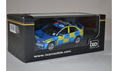 Mitsubishi Lancer EVOX UK Police 2008 (116), масштабная модель, IXO Rally (серии RAC, RAM), scale43