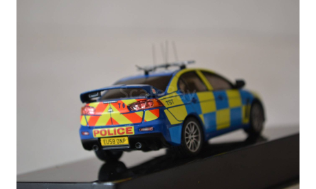 Mitsubishi Lancer EVOX UK Police 2008 (116), масштабная модель, IXO Rally (серии RAC, RAM), scale43