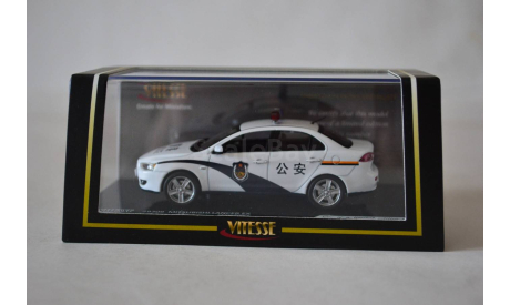 Mitsubishi Lancer EX China Police, масштабная модель, Vitesse, 1:43, 1/43
