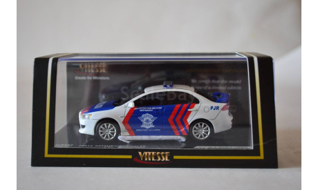 Mitsubishi Lancer EX  Indonesia  Police, масштабная модель, Vitesse, 1:43, 1/43