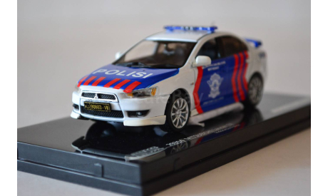 Mitsubishi Lancer EX  Indonesia  Police, масштабная модель, Vitesse, 1:43, 1/43