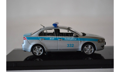 Mitsubishi Lancer Kazakhstan   Police, масштабная модель, Vitesse, 1:43, 1/43