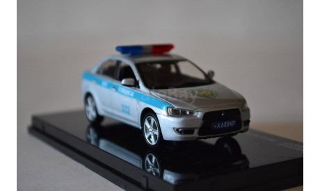 Mitsubishi Lancer Kazakhstan   Police, масштабная модель, Vitesse, 1:43, 1/43