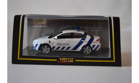 Mitsubishi Lancer Madeira  Police, масштабная модель, Vitesse, 1:43, 1/43