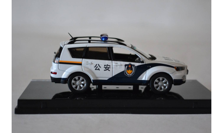 Mitsubishi Outlander China Police, масштабная модель, Vitesse, 1:43, 1/43